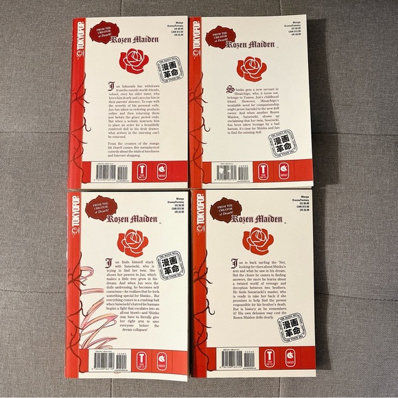Rozen Maiden 1-8 Complete English Manga PEACHPIT - Picture 8 of 16